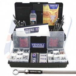 POWERHOSE PLUS DEALER KIT - STAINLESS FITTINGS AND CLEAR HOSES
