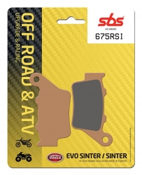 SBS OFFROAD RACING BRAKE PADS FR-RR