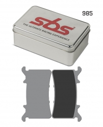 SBS DUAL SINTER RACING BRAKE PADS WSBK SPEC