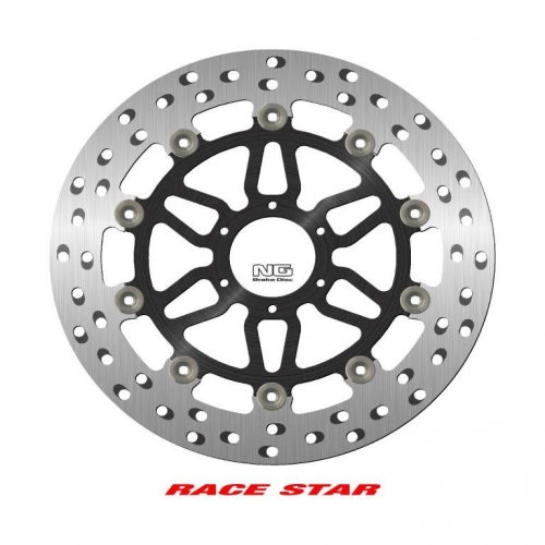 NG Premium Floating Heat Treated Racing Rotor RACE STAR - ZG SERIES