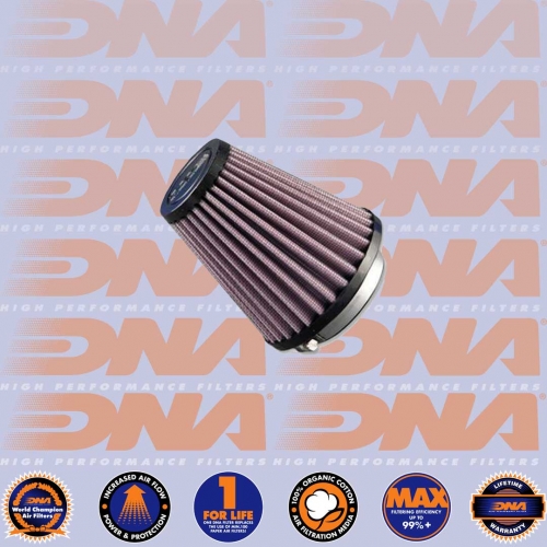 DNA FILTERS RZ SERIES RUBBER TOP CLAMP ON 80mm INLET 122mm LENGTH AIR FILTER